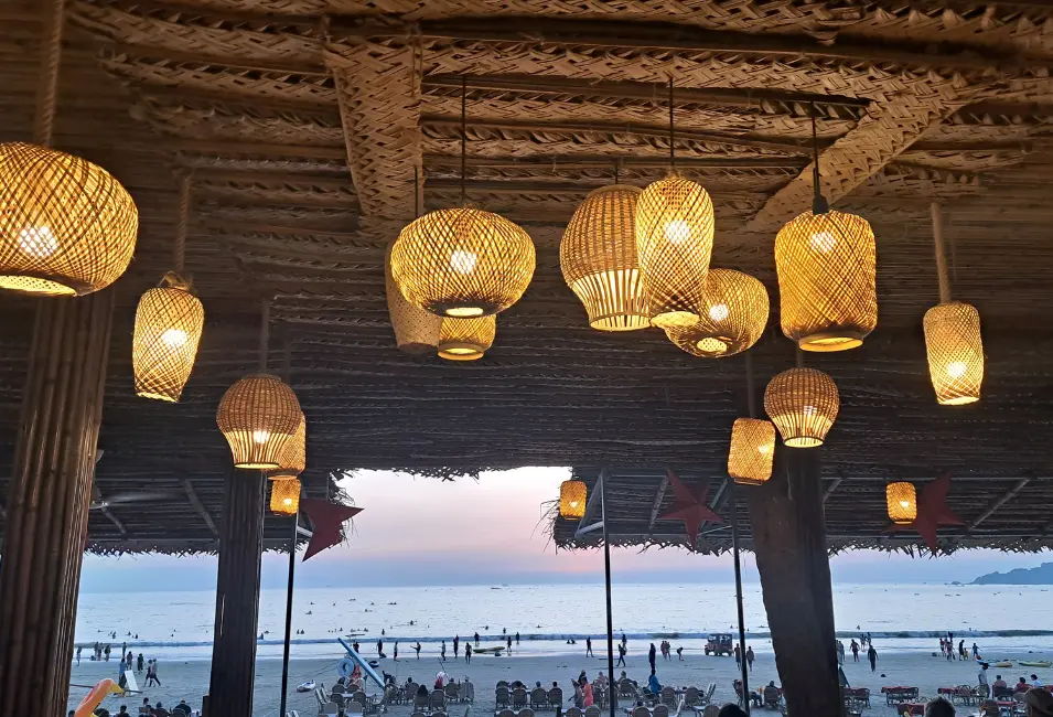 Evening view at Cococabangoa